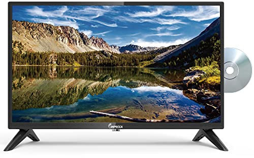 Impecca 24 pouces 720p LED TV TV DVD Combo HD avec lecteur DVD intégré, compatible avec HDMI/VGA/USB