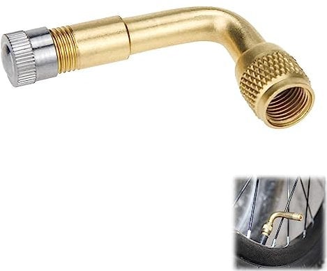 SIYUPU Tyre Valve Extension, Universal Tire Valve Extension, Valve Extension Compatible with Schrader, Valve Extenders for Passenger Cars, Stroller, Bicycles, Motorcycles, Trailers