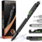 Tukeoo Idee Cadeau Homme Stylo Multifonction 9 en 1,Cadeau Noel Original,Gadget Insolite Utile Stylo Cadeau Personnalisé pour Cadeau anniversaire,Cadeau Papa, Cadeau Fetes des Peres