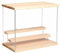 AKOLAFE Acryl Vitrine 32x18x26,5cm Plexiglas Box Transparent Schaukasten Vitrine mit 3 Ebenen Treppenstufe Aufbewahrungsbox Langlebig Acryl Display Box für Modell, Sammlerstücke