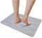E-RFSEY Diatomite Stone Bath Mat, Superschnell Trocknende Kieselgur-Badematte aus Naturstein, Sehr Saugfähig (60 x 40 cm) (Hellgrau-2)…