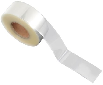 Tofficu 1 Rolle Etikettenschutz Wasserfeste Etiketten Für Bibliotheksbücher Aufkleberband Für Den Buchrücken Barcode-etiketten Strichcode Wasserdicht Transparentes Blatt Pvc Selbstklebend