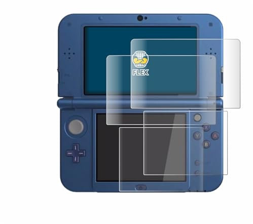 brotect Protection Intégrale 3D Incurvé pour Nintendo New 3DS XL (2 Pièces) - Couverture Complète, Film Protection Écran