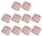 harayaa 10Pcs Press on Nail Boxes,Large Nail Organizers,Empty Boxes,Artificial Nail Nail Tips Display Holder for Nail Salon Supplies, pink, XL
