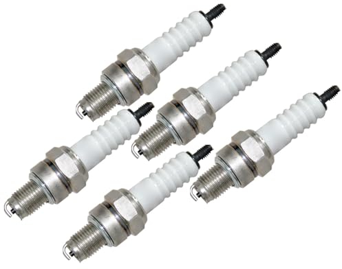 Bundle: 5 x Zündkerze für DENQBAR Motoren A7RTC CR7HSA Roller Quad GY6 50cc 125cc Benzhou