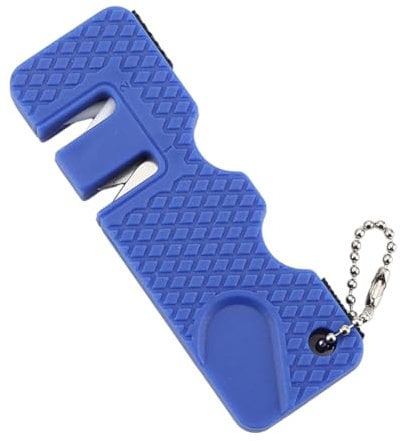 iFutniew D-Knife Sharpener Pocket Ceramic Sharpen Diamond Tool Scissor Sharpen Gears Carbide Knife Whetstone Outdoor Multi Tools Easy Install