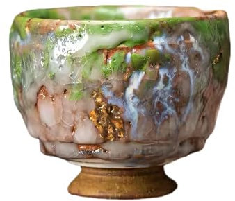 ZCSJD 110ml Ceramic Chinese Tea Cups Handmade Tea Cups Art Cups No Handle Porcelain Cup For Tea Coffee Birthady Gift