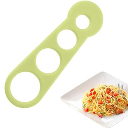 Pasta Portion Measurer - Stainless Steel Pasta Measurer | Kitchen Pasta Four Gauge Measurer | Multi Functional Kitchen Gadgets for Noodles, Rice Noodles, Pasta, and Spaghetti