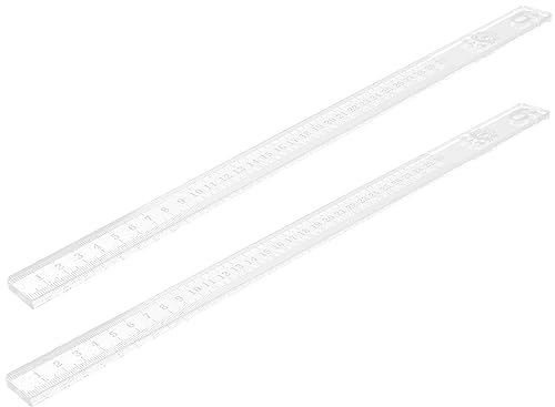 PAMINGONO 1par Guías De Medición Para Rodillo De Pastelería Rulers De Masa No Adhesivos Para Hornear Galletas y Decoraciones De Pasteles De