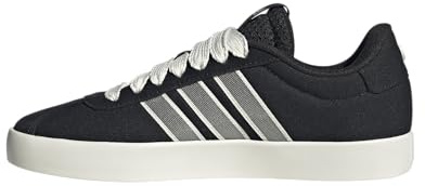 adidas Women's Vl Court 3.0 Sneaker, Black/Off White/Clear Sky, 9 UK