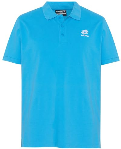 Lotto Herren Poloshirt, bequemes Polo im Regular Fit aus 100% Baumwolle, atmungsaktiv & luftdurchlässig, Größe M-5XL