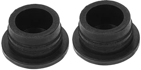 VANZACK 2Piezas Tapones de Goma para Escalera de Piscina Accesorios Antideslizantes de Reemplazo Compatible con Escaleras Elevadas Protección para Acabados de Instalación y Durabilidad