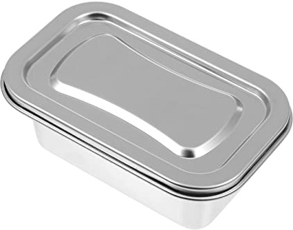 VICASKY Edelstahl Eiscreme Behälter Mit Dicht Schließendem Deckel Lebensmittelecht Auslaufsicher Für Gefrierschrank Zur Aufbewahrung Von Hausgemachtem Speiseeis Sorbet Und Joghurt