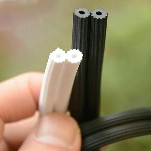 Striscia di tenuta in lega di alluminio per finestre, 12 m, per guarnizioni di tenuta per finestre, 5,5 cm, nero, 12 m