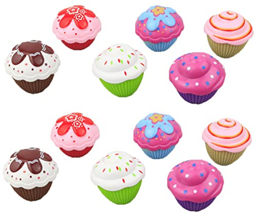 Kuchen-Puppen-Spielzeug, 1-teiliges Überraschungs-Cupcake-Prinzessin-Puppen-Spielzeug-Set – schöne Mini-Kuchen-Themenspielzeuge für Kinder, interaktives Spiel-Essen-Set mit Prinzessin für fantasiev