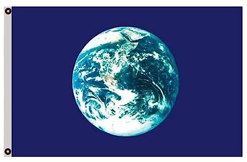 Yard Flaggen Erde Planet Feiertage Flags Dekor Garten Fahnen Lebendige Farbe Hanging Flag Für Karneval Carnaval Veranda 90X150 Cm