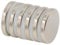Magnetpro 6 Pezzi magneti al neodimio 6 kg Forza 25 mm x 3 mm