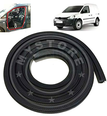 Türdichtung kompatibel mit VW Caddy MK3 links/rechts | links/rechts, OEM 2K0837911A, 2K0837911B, 2K0837911C, 2K0837911D, 2K0837911F, 2K0837911G, 2K0837911H, 2K0837911J, 7E0837911B