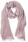 JOPHY & CO. Sciarpa Donna Uomo Elegante Leggera Morbida a Stola Rettangolare in Fibra di Bambù a Tinta Unita o Fantasia Colori (Rosa Antico)