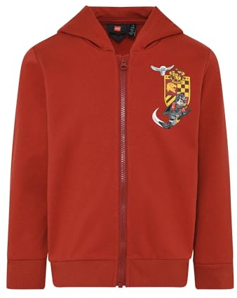 LEGO Unisex Kinder LWSTORM 713-SWEATSHIRT Sweatshirt, Dark Red, 110