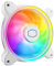 Cooler Master MasterFan MF120 Halo² White Fan, Duo-Ring ARGB Gen 2 LED Rings, 120mm 2050rpm Dynamic PWM, Enlarged Fan Blades, Hybrid Frame for PC Case, Liquid and Air Cooler (MFL-B2DW-21NP2-R2)