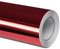Folindo® Rot Chrom Autofolie (11€/m²) | 15 x 1,52 m | Selbstklebende Luftkanal 3D Folie zur Auto Folierung | Blasenfrei