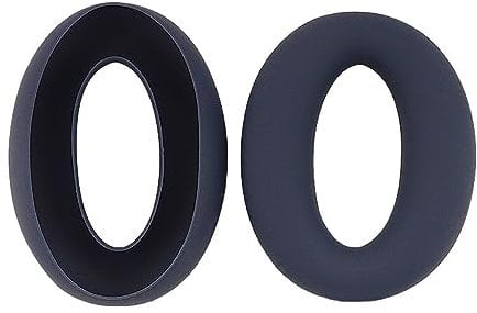 Adhiper Silicone Ear Pads Cover for Sony WH-XB910N Headphones, Blue, Soft, Sweatproof, Reusable