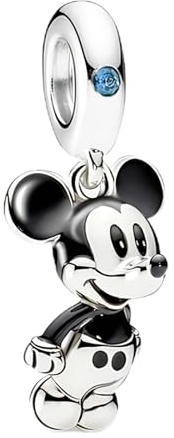 MITSOKU Kleine Maus Charm 925 Sterling Silber Frauen Armband Halskette Weihnachten Anhänger Valentinstag Muttertag Mädchen Geschenk