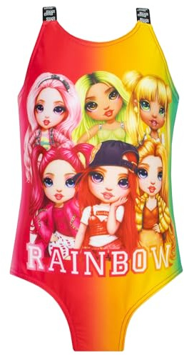 Rainbow High Costume Intero Bambina Costume Bagno Bambina | Costumi Piscina Bambini