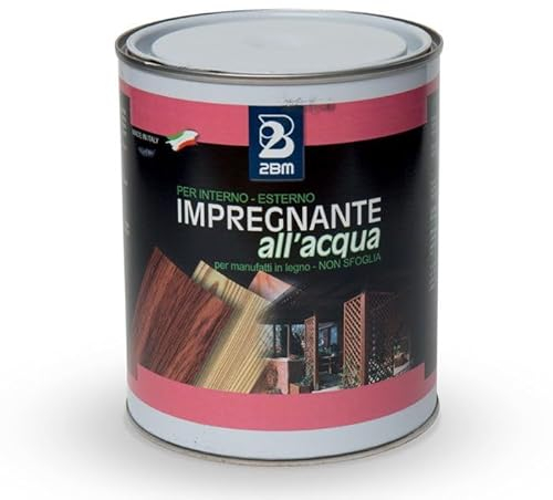2BM Transparent Water Impregnating | Preventive Treatment, Enhances Natural Beauty, for Outdoor and Indoor Use | Ideal for Wood, Plywood, Chipboard, Cork and Hardboard | Size 25 Litres