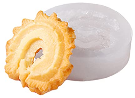 YOUKOLO Keksform für Oreo-Form, Silikonform für Fondant, Schokolade, Gelee, Herstellung von Kuchenwerkzeug, Dekorationsform, Ofendampf erhältlich A
