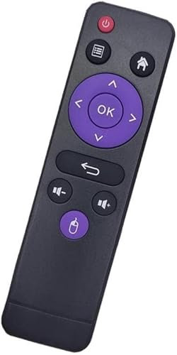 Télécommande de Remplacement d'origine pour H96 Max RK3318 Android TV Box MXQ TV Box H96 Mini, H6 Allwinne, H603, A5X Max, H96-Max, RK3328, RK3318, X88 Pro S, X88 Pro T, X88 Pro X3
