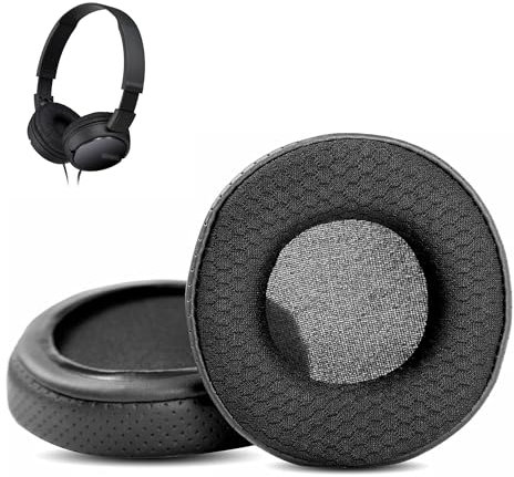 Aggiornato/Professionale Replacement Earpads per MDR-ZX110NA Compatibile con Sony MDR-ZX110NA ZX300 ZX310 V150MDR-ZX100 V300 ZX102dpv DR-BT101 Cuffia (Tessuto & Schiuma memory)