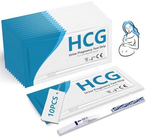 10 pièces test de précoce Grossesse,tests de Grossesse tests,Détection précoce de la grossesse,Test de Fertilité,Emballé individuellement test de Grossesse Précoce