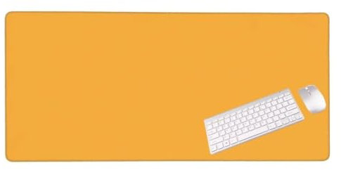 Gaming Mauspad Gelb Mauspad, Mousepad XXL 1000x600 mm, Mauspad Gaming Zubehör mit Anti Rutsch Basis Mouse Pad Wasserdicht und Langlebig Gaming Zubehör für Home Office Zimmer Deko S-5678