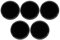 Auto Armaturenbrett Anti Rutsch Matte, 5 Stück Rund Auto Antirutschmatten,Anti Rutsch Matte Auto Ablage Silikon Klebepads Antirutsch Pads Auto Antirutschpadsfür Auto Dekoration, Brille, Handy