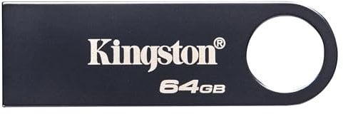 Kingston DataTraveler SE9 Gen 3 - 64GB - 220MB/s read - Metal - USB 3.2 Gen 1 - Dark Nickel