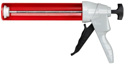 OTTO H 40+ Handpress-Pistole | Profi Kartuschenpistole 310 ml | Silikonpistole 18:1 | drehbare Halbschale | für Acryl, Silikon, PU, Hybrid | robust & ergonomisch