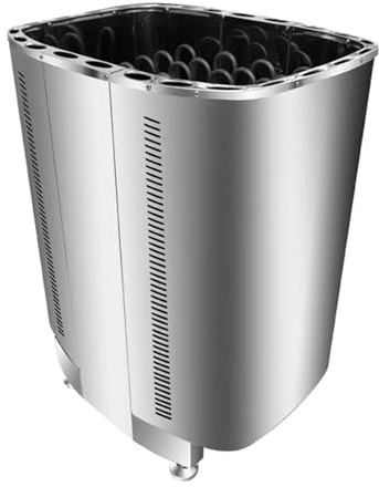 18KW Sauna Heating Unit Electric Heater Stove for Spa Room Fast Heating Speed(Black)