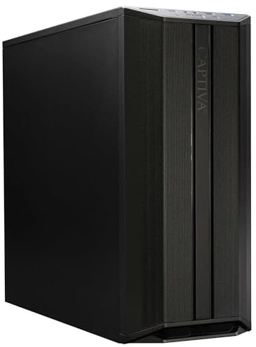Captiva PC Workstation R98-396 | AMD Ryzen 9 9900X | 64GB DDR5 RAM | NVIDIA GeForce RTX 5060 Ti 16GB | 1 TB SSD | Windows 11 Pro