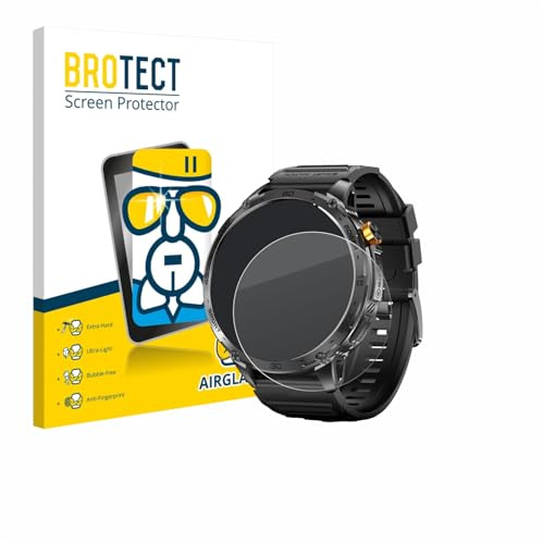 BROTECT Schutzglas für Stahlgear Zeus 2.0 1.75 | Transparenter Displayschutz Made in Germany Schutzfolie Panzer Folie Glas 9H Anti-Fingerprint Einfache Montage Clear
