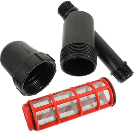 FESTFENDS Filtro Irrigazione da 1 Pollice Risparmio Idrico in Plastica Resistente per di Irrigazione a Goccia in Giardino