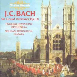 J.C.Bach Grand Overtures Op.18