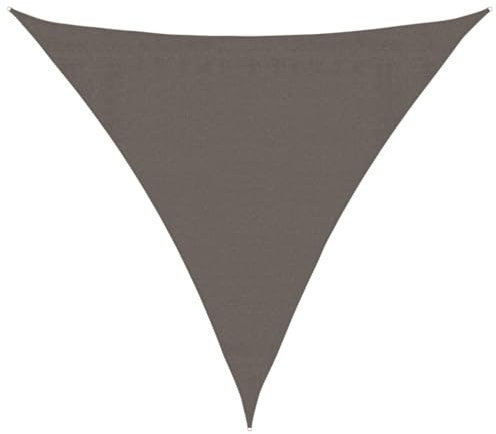 vidaXL Sonnensegel HDPE Dreieckig 3,6x3,6x3,6m Garten Sonnenschutz Beschattung