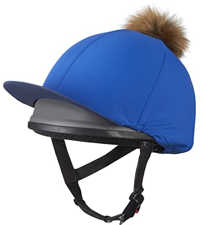 LeMieux Damen Bommelmütze Seide L Benetton Blue