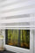 Tenda avvolgibile, 200 x 170 cm, con rullo ampio, cassetta chiusa e tirante a catena, effetto plissettato, colore: bianco