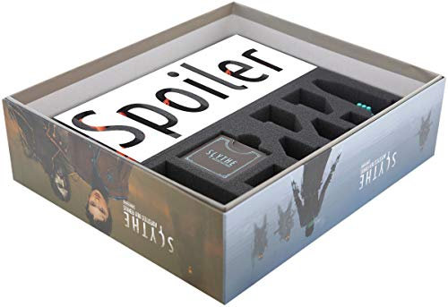 Feldherr Schaumstoff-Set kompatibel mit Scythe: Aufstieg der Fenris Brettspielbox