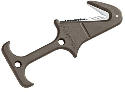 FKMD Unisex – Erwachsene R.T. 2 Airborne Green Feststehendes Messer, braun, OS