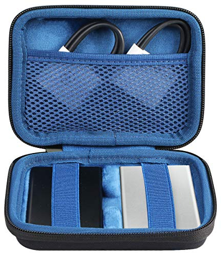 co2CREA 2-in-1 Hard travel Case for Samsung T7 Touch/ T7 Portable SSD 500GB 1TB 2TB External Solid State Drive,Case only
