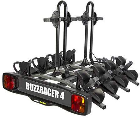 BUZZRACER 4 Porte-vélo sur attelage - Plateforme 4 vélos